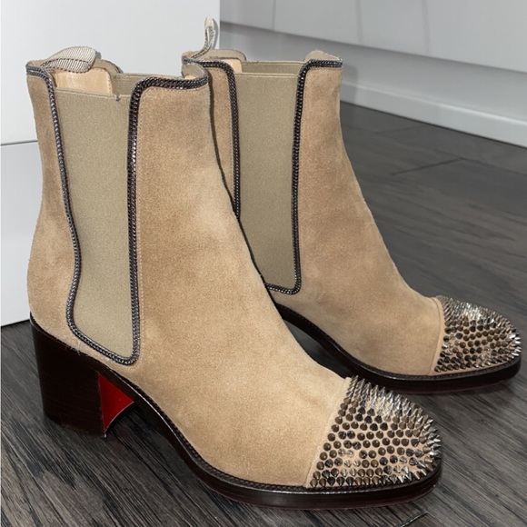 Christian Louboutin Shoes - Christian Louboutin - Otaboo 70 Chelsea Spike Boots